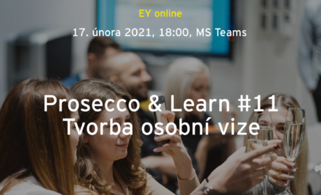 EY – Prosecco & Learn 11 – Tvorba osobní vize